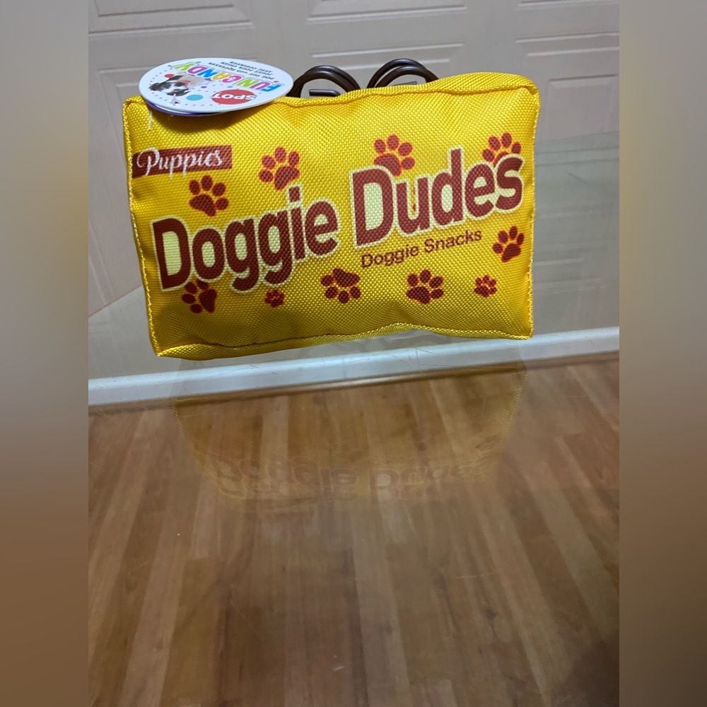 Brand New Spot Doggie Dudes With Squeaker. 8”